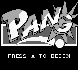 Pang (USA) Title Screen